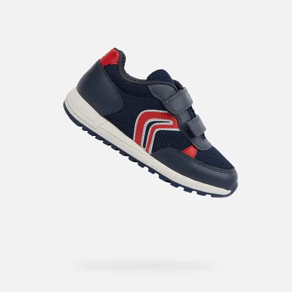 Dark blue boys' sneakers Geox Alben - Boys