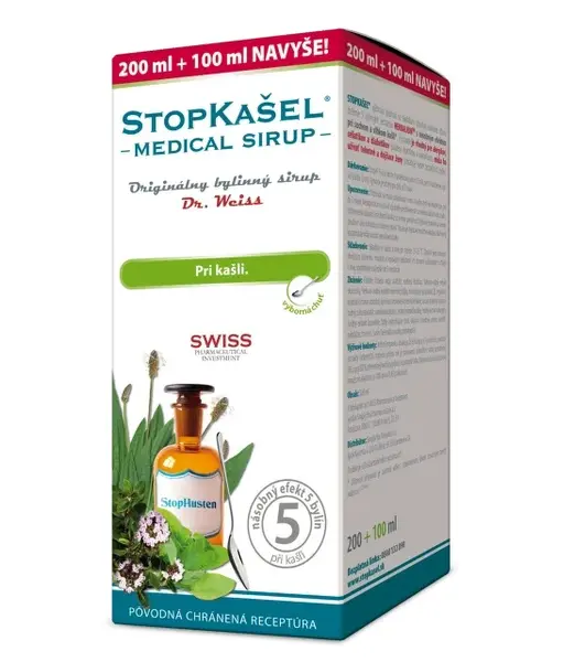STOPKAŠEĽ Medical SIRUP - Dr.Weiss