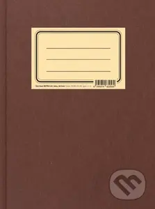 BOBO šitý poznámkový blok Retro A5, linkovaný