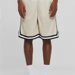 Men's Stripes Mesh Shorts - Beige/Black