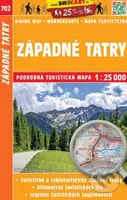 Západné Tatry 1:25 000 (Turistická mapa 702)
