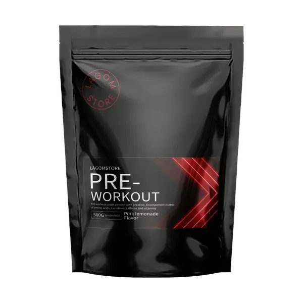 Lagomstore Pre-Workout Ruzova Limonada 500g
