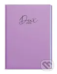 Denní diář 2026 David Lamino Pastel A5 fialová