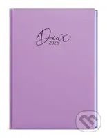 Denní diář 2026 David Lamino Pastel A5 fialová