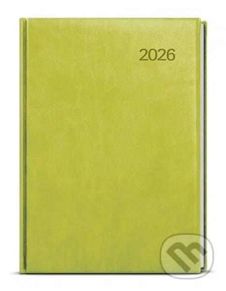 Denní diář 2026 David Vivella A5 zelená