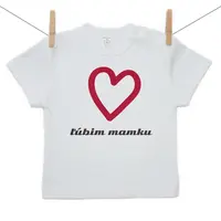 Boodyy Tričko s krátkym rukávom Ľúbim mamku 104 (3-4 roky)