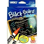 MOVEO Krieda suchá, popisovač na čierne tabule 6 ks-MOVEO