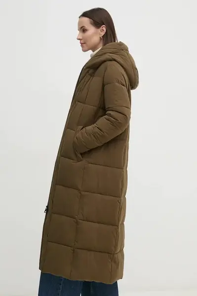 Bunda Sandro Ferrone dámská, zelená barva, zimní