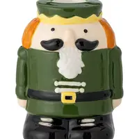 Dekorativní svícen Bloomingville Feast Candle Holder zelená barva