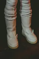 Dětské kožené zimní boty Donsje Wadudu Special Boots Unicorn