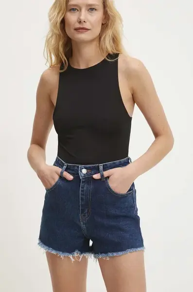 Džínové šortky Answear.LAB