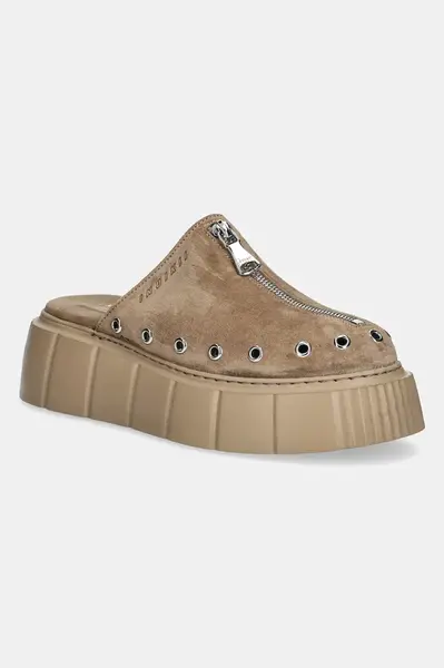 Semišové pantofle Inuikii Matilda Mule Suede