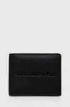 Peněženka Karl Lagerfeld černá barva