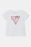 Dětské tričko Guess bílá barva, K5RI16 K6YW4