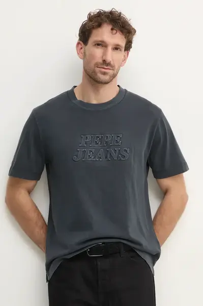 Pepe Jeans Bavlněné tričko Pepe Jeans DARIUS TEE