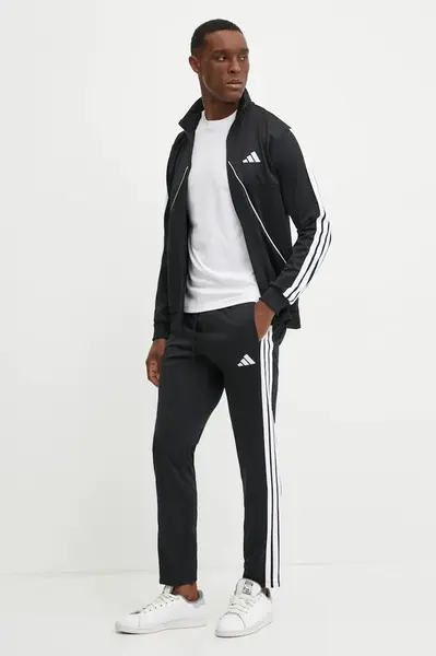 Tepláková souprava adidas TR TIRO TS černá barva, JI8860
