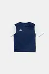 Dětské tričko adidas Performance tmavomodrá barva, s potiskem, DP3219