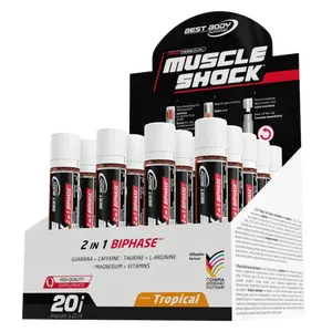 Best Body Professional Muscle shock 2in1 20 x 20ml - tropical