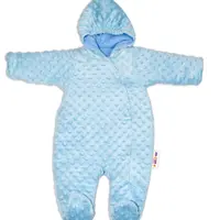 Baby Nellys Kombinézka/overálek Minky, zateplená - sv. modrá vel.  74
