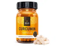 WoldoHealth Kurkumin s piperinem 120 kapslí