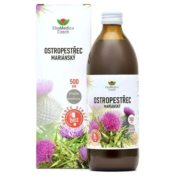 Ekomedica Ostropestřec mariánský výtažek 500 ml