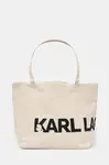 Bavlněná kabelka Karl Lagerfeld