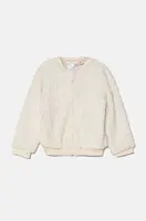 Dětská mikina Jamiks SHAZIA béžová barva, hladká, JZH191