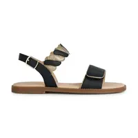 Dětské sandály Geox černá barva