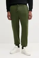 Bavlněné tepláky United Colors of Benetton modrá barva, 342ZUF01B