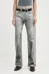 Džíny Y/Project YP TROMPE L'OEIL JEANS dámské, high waist, 207PA019