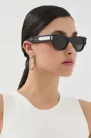 Sluneční brýle Saint Laurent dámské, černá barva, SL 573