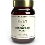 Dr. Svatek Bylinné kapsle Na regeneraci jater s aktivním silymarinem 60 kapslí