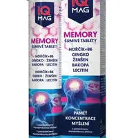 IQ Mag Memory 20 šumivých tablet