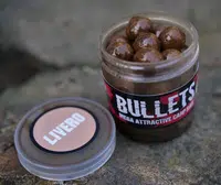 G.b.u. dipované boilies bullets livero 200 g - 24 mm