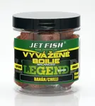 Jet fish vyvážené boilie legend range banán chilli 250 ml - 20 mm