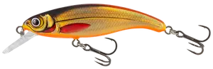 Salmo wobler slick stick floating gold flash 6 cm