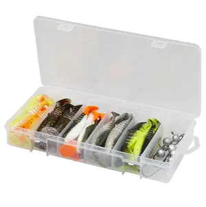 Savage gear gumová nástraha cannibal shad kit mixed colors 36 ks - 10 a 12,5 cm