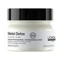 L'Oréal Professionnel Maska pro barvené a poškozené vlasy, pro lesk vlasů, déletrvající barvu, bohatá textura Serie Expert Metal Detox (Professional M