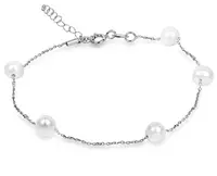 JwL Luxury Pearls Jemný perlový náramek JL0353