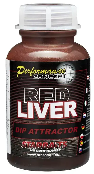 Starbaits dip red liver 200 ml