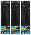 Matrix návazec mxc-3 6” bait band rigs - velikost háčku 16 nosnost 1,9 kg