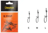 Delphin přívlačová rychlospojka q-snap 10 ks - l-velikost - l