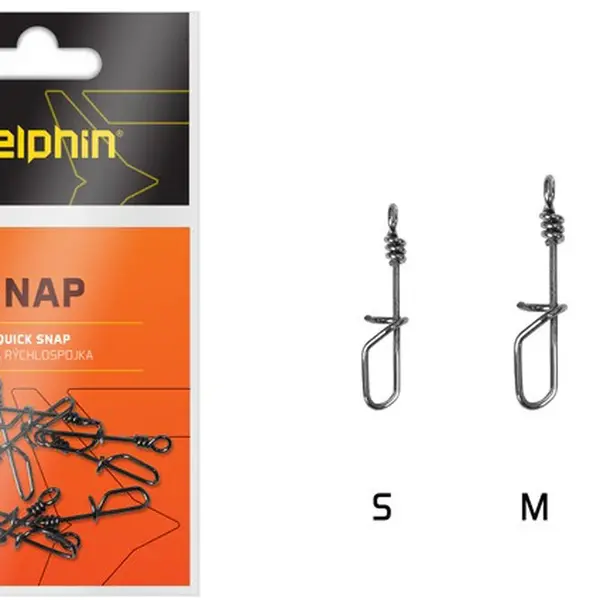 Delphin přívlačová rychlospojka q-snap 10 ks - l-velikost - l