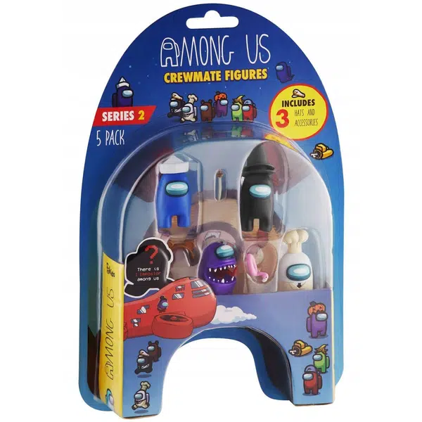 Figúrka Among Us 5pack série 2 s pečiatkou