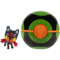Jazwares Pokémon Clip N Go Poké Ball Litten a Dusk Ball