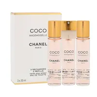 Chanel Coco Mademoiselle - EDT náplň (3 x 20 ml) 60 ml