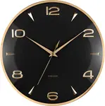 Karlsson Dizajnové nástenné hodiny KA6017BK