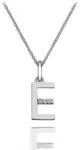 Hot Diamonds Náhrdelník Hot Diamonds Micro E Clasic DP405 (retiazka, prívesok)