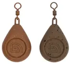 Trakker olovo flat pear swivel lead - 85 g