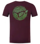 Korda tričko birdsnest tee burgundy - s